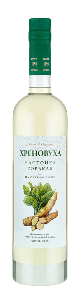 Настойка горькая ХРЕНОВУХА 38,0% 0,5л
