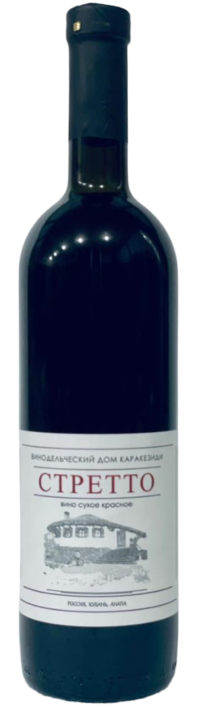 Вино СТРЕТТО Каракезиди 2021 12,5% красное сухое 0,75л