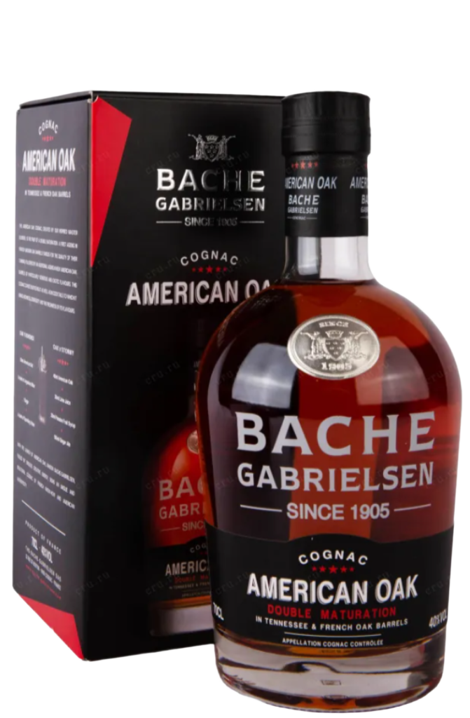 Коньяк БАШ ГАБРИЭЛЬСЕН АМЕРИКАН ОАК 40,0% 0,7л п/у
