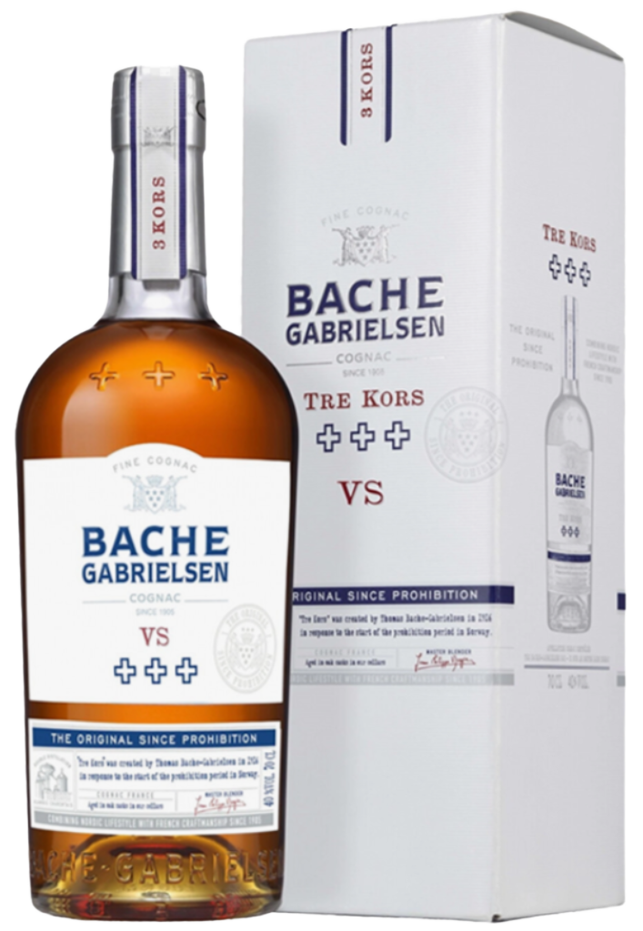 Коньяк БАШ ГАБРИЭЛЬСЕН ВС ТРЕ КОРС 40,0% 0,7л п/у