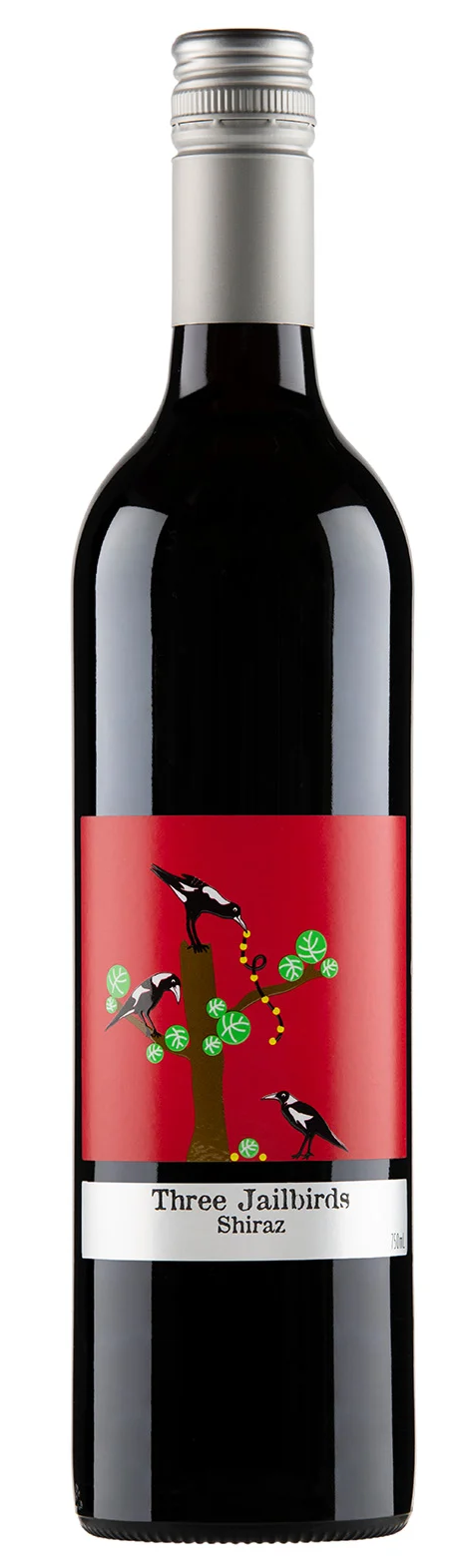 Вино 3 ДЖЭЙЛБЕРДС Шираз 2020 14,0% красное сухое 0,75л