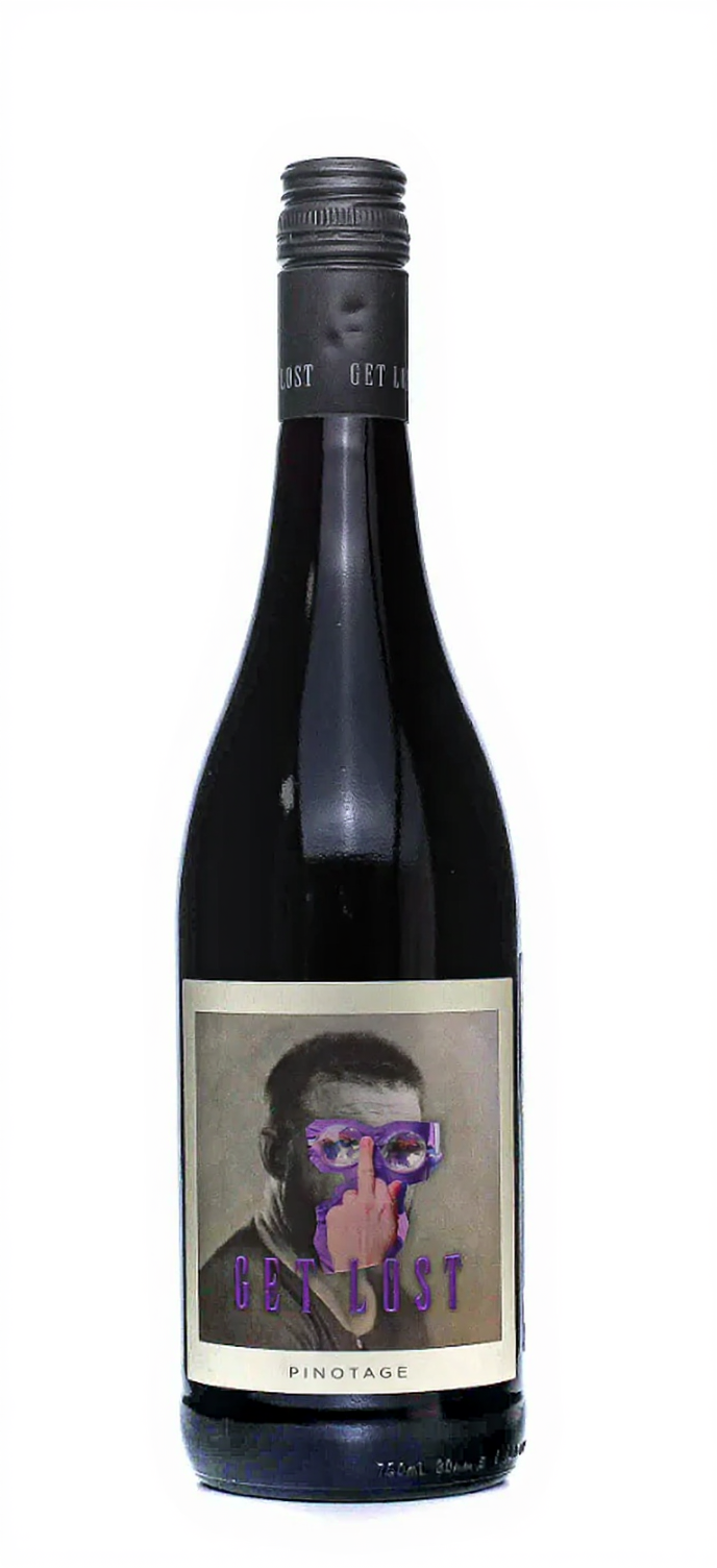 Вино ГЕТ ЛОСТ Пинотаж 2022 13,5% красное полусухое 0,75л