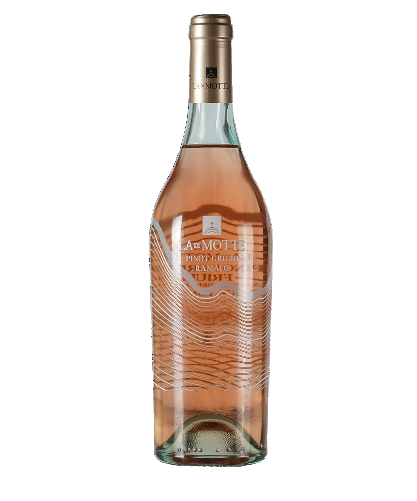 Вино ЛА ДИ МОТТЕ Пино Гриджио Рамато 2023 12,5% розовое полусухое 0,75л