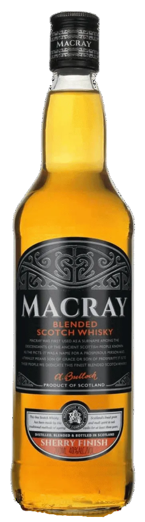 Виски МАКРЭЙ ШЕРРИ ФИНИШ 40,0% 0,7л