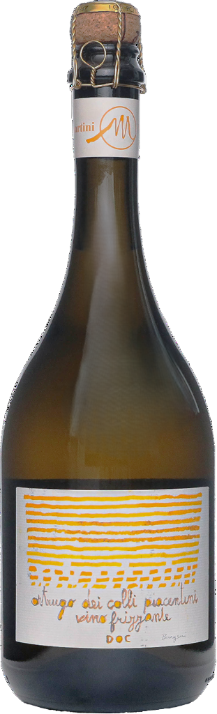 Вино игристое жемчужное МОНТЕМАРТИНИ Ортруго 2021 11,5% белое брют 0,75л