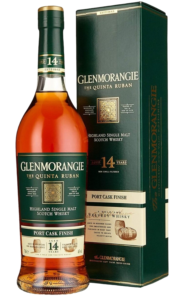 Виски ГЛЕНМОРАНДЖИ КИНТА РУБАН 14 лет 46,0% 0,7л