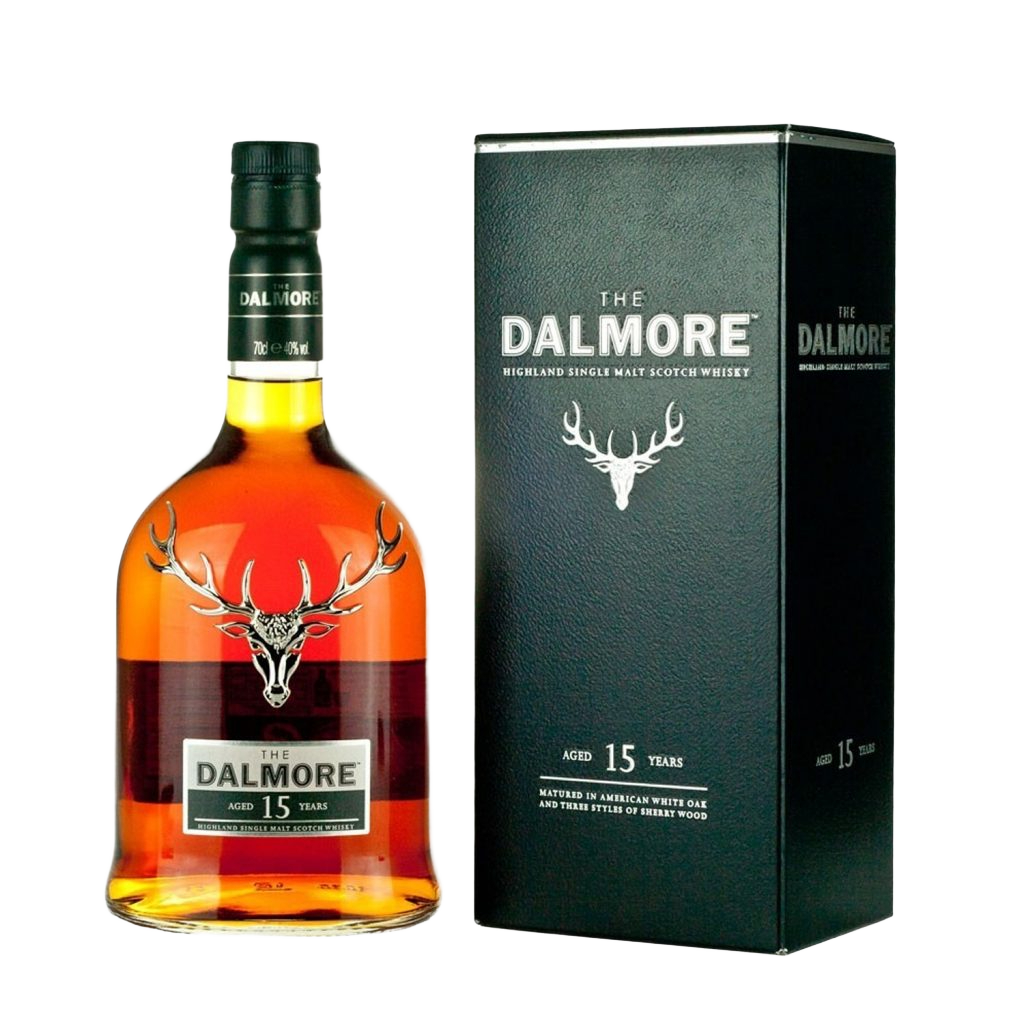 Виски ДАЛМОР 15 лет Хайленд Сингл Молт 40,0% 0,7л п/у