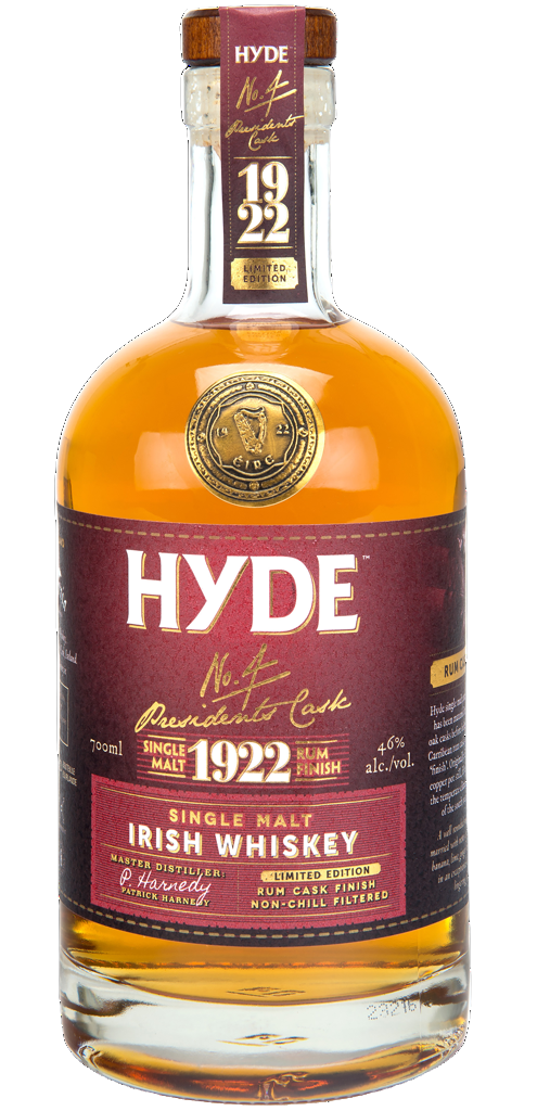 Виски ХАЙД №4 Ром Финиш 46% 0,7л