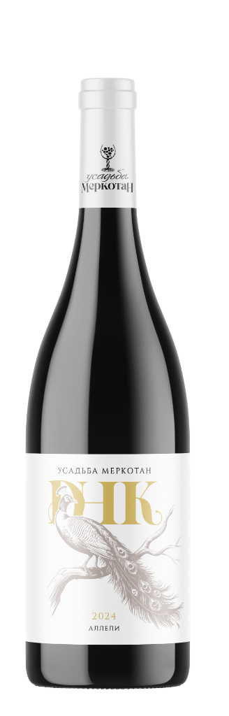 Вино ДНК АЛЛЕЛИ Усадьба Меркотан 2024 12,0% белое сухое 0,75л