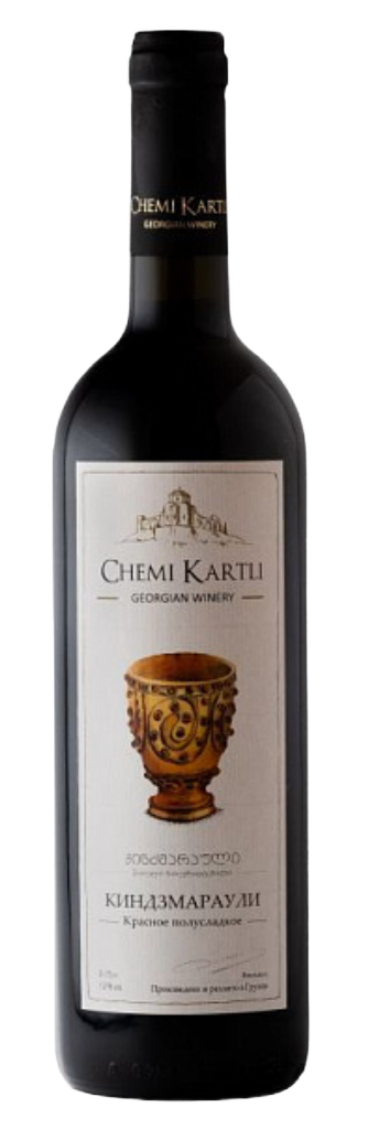 Вино ЧЕМИ КАРТЛИ Киндзмараули 2021 13,5% красное полусладкое 0,75л