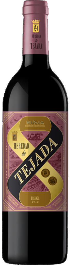 Вино ХЕРЕДАД ДЕ ТЕЖАДА КРИАНСА 2019 13,5% красное сухое 0,75л