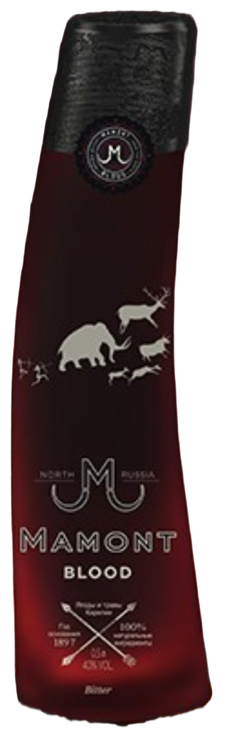 Настойка полусладкая МАМОНТ БЛАД 40% 0,5л