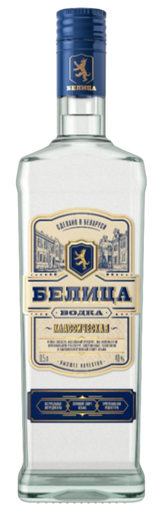 Водка БЕЛИЦА Классическая 40,0% 0,5л
